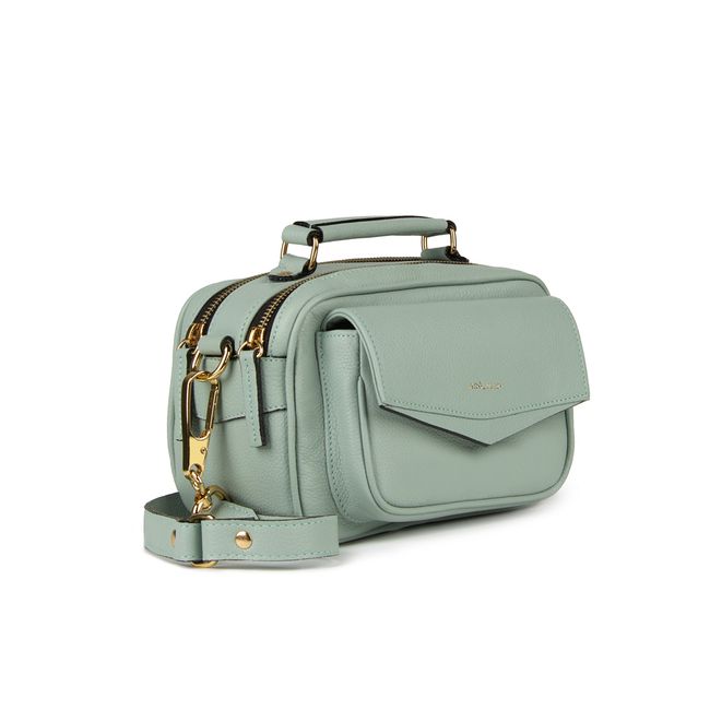 small leather satchel handbolsa